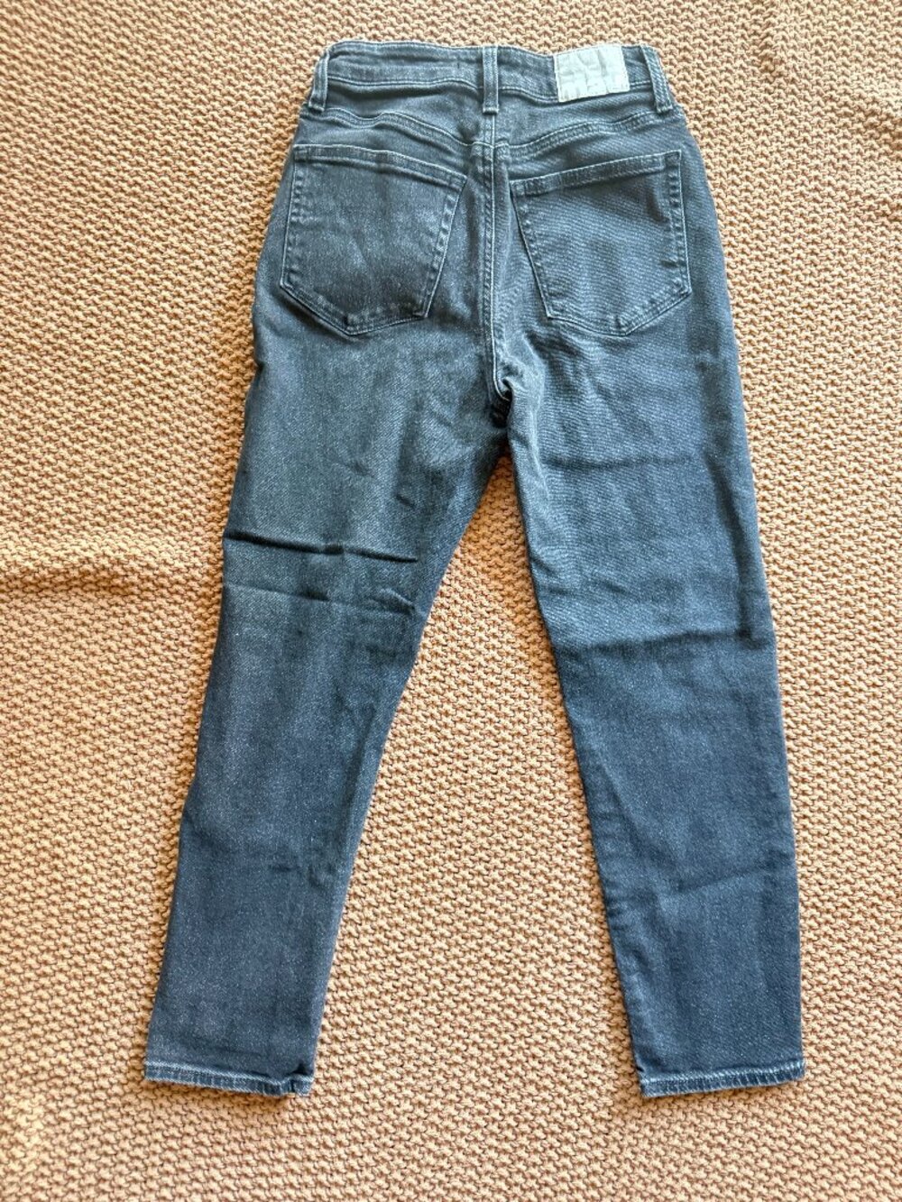 Mavi Star High-Rise Mom Jeans – Black Wash – Size 27 - Picture 4 of 6